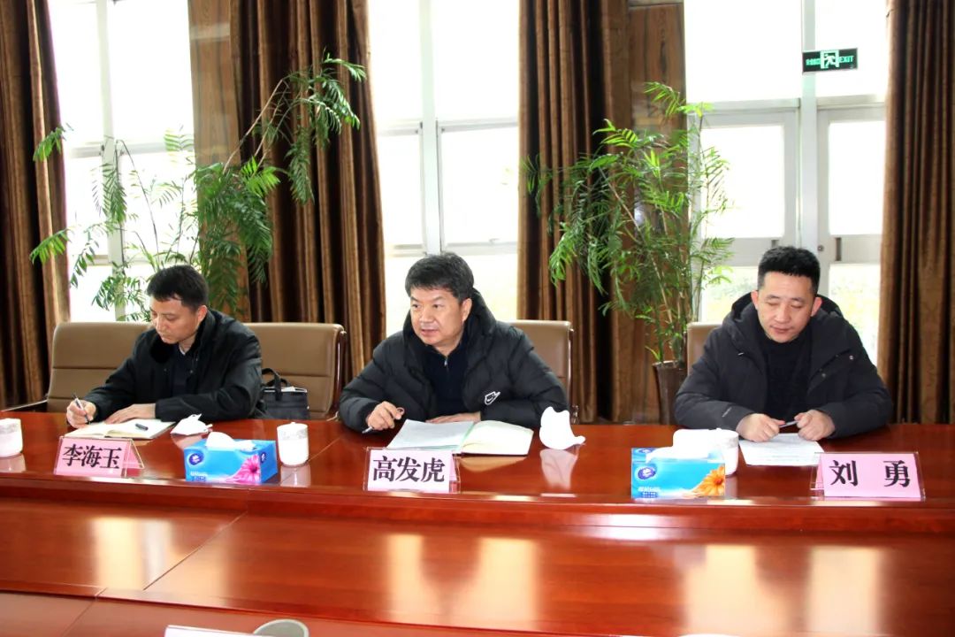 省應(yīng)急管理廳二級(jí)巡視員高發(fā)虎一行來(lái)潔晶督導(dǎo)檢查 省應(yīng)急管理廳二級(jí)巡視員高發(fā)虎一行來(lái)潔晶督導(dǎo)檢查